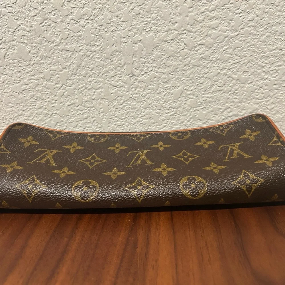 Louis Vuitton Monogram Twin Pochette GM Crossbody Convertible Bag - Brown/Tan